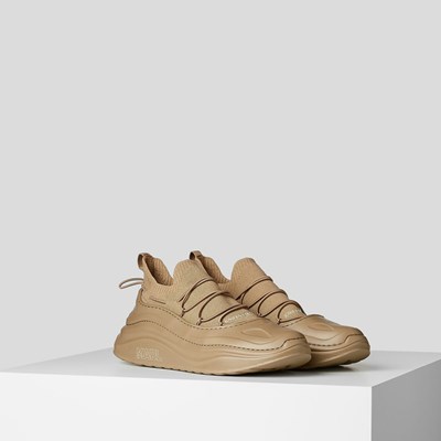 Pánské Tenisky Karl Lagerfeld Chase Knit Sock Trainer Hnědé | 038-SGUFQY