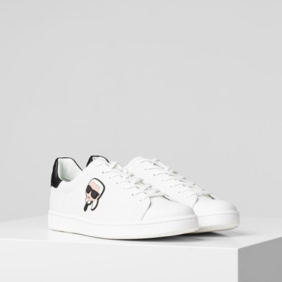 Pánské Tenisky Karl Lagerfeld K/Ikonik 3d Krajkové Bílé | 603-MDOTIZ